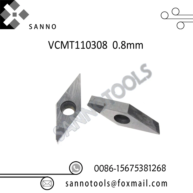 Бесплатная доставка! Высокое качество R0.2 VCMT110302/R0.4 VCMT110304/R0.8 VCMT110308 CBN ЧПУ твердосплавный Токарные Пластины