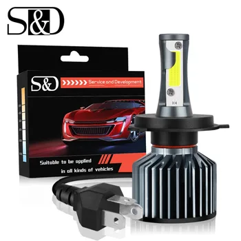 

6000LM H4 Led Motorcycle Headlight Bulbs 35W hi/lo far light White Driving Lights Motorbike H4 LED Moto Bike Headlamp Lamp 12V
