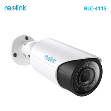 Reolink HD 4MP Камера POE IP Зум SD Карты Памяти Автофокусом Пуля Водонепроницаемое Уличное Видеонаблюдение Безопасности Видеокамера RLC-411S