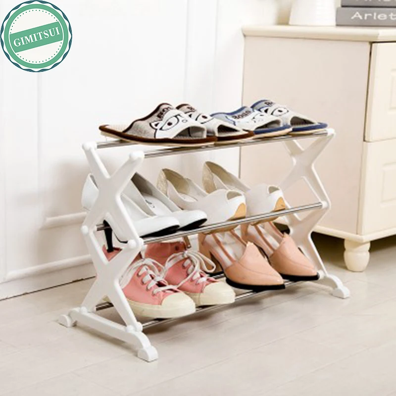 3 Tier Schuhregal Wand Bank Regal Wandschrank Organisator Speicher