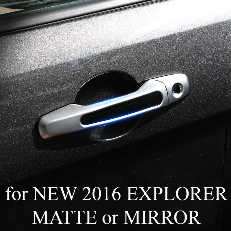 New Chrome Handle Cover Trim For Ford Explorer 2016 2017