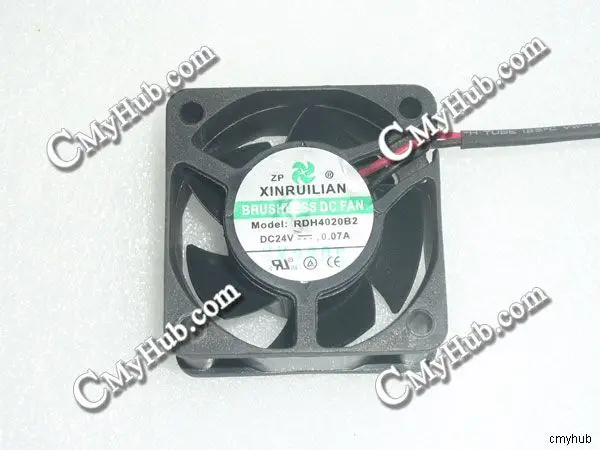 2 контактный охлаждающий вентилятор для XINRUILIAN RDH4020B2 DC24V 0.07A 4020 4 см 40 мм 40x40x20 мм|cooling