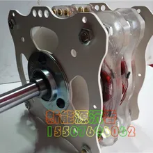 Исследования на DIY низкая скорость бесщеточный ветер свободной энергии высокой мощности наложенный диск постоянного магнита без сердечника генератор