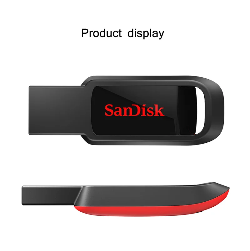 SanDisk CZ61 USB флешка 128 ГБ USB Mini Memory Stick 64 ГБ 16 ГБ 32 ГБ высокое Скорость Flash флэшки USB 2,0 для компьютера