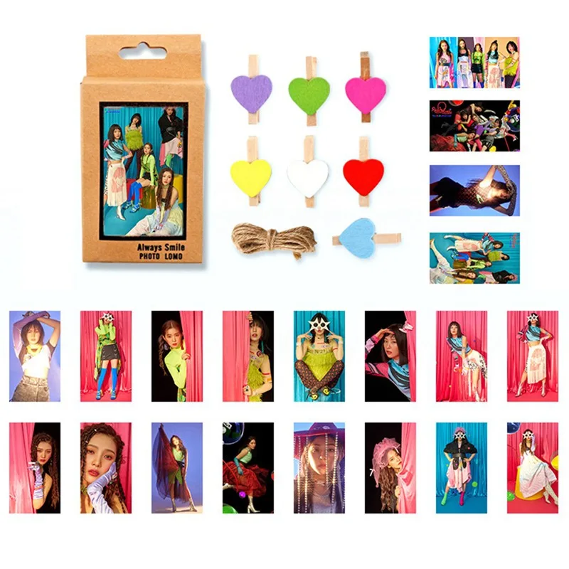 

Red Velvet Zimzalabim Collective Photocard SeulGi Joy Lomo Photo Card 20 Pcs