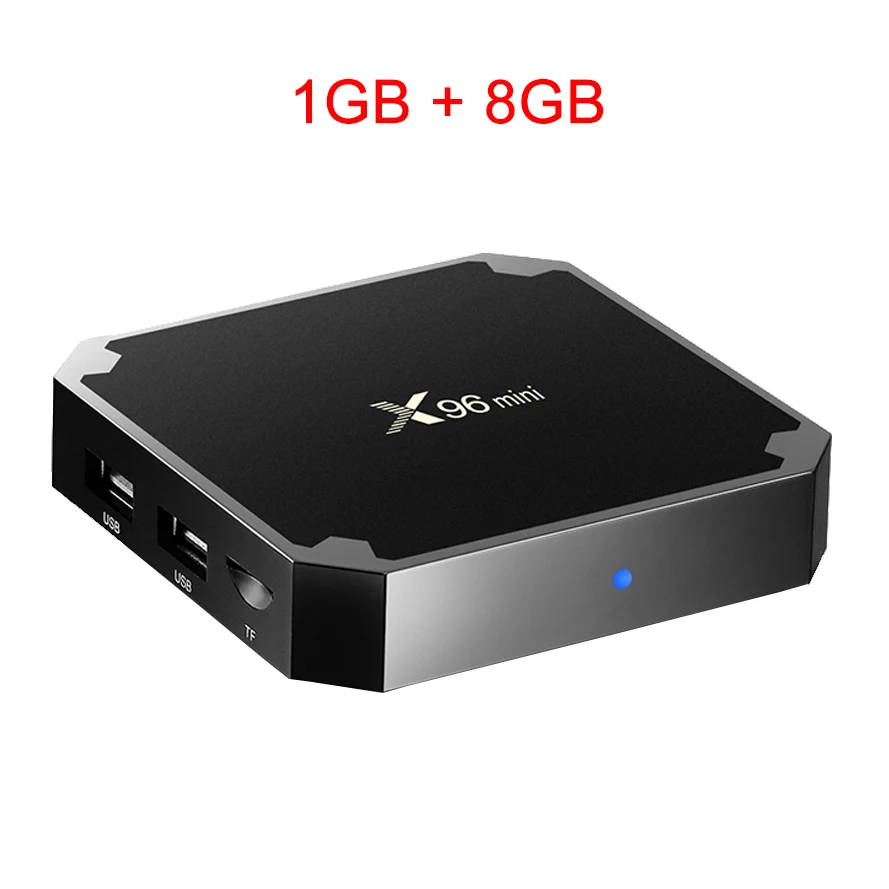 Xgody X96 Мини ТВ коробка Android 9,0 Smart tv BOX 2 Гб 16 Гб Amlogic S905W четырехъядерный 2,4 ГГц WiFi телеприставка ТВ приемник 4K HDR - Цвет: 1GB 8GB