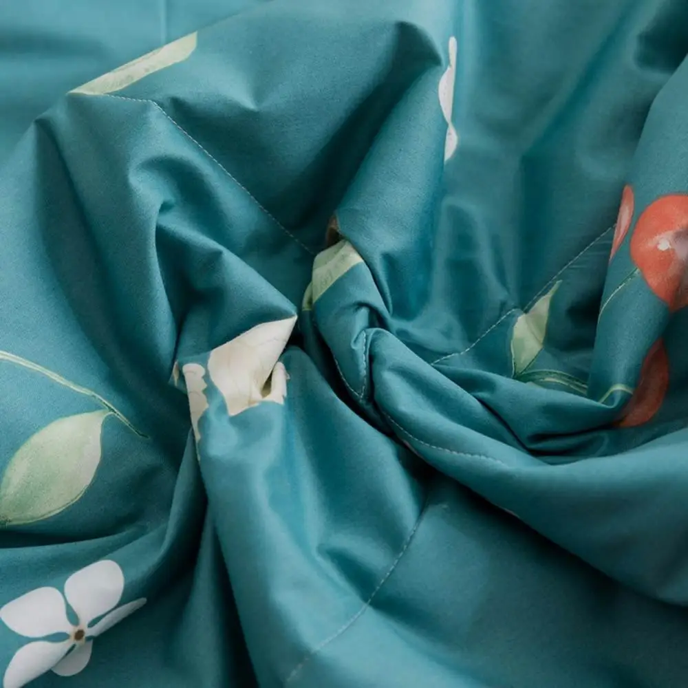 Svetanya цветочное одеяло из хлопка покрывала для постели Одеяло(без наволочки