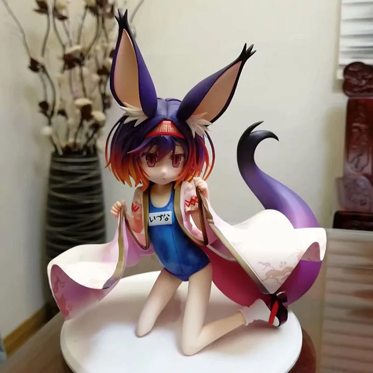 

Anime No game No life Hatsuse Izuna Swimsuit Ver PVC Action Figure Collectible Model doll toy 20cm