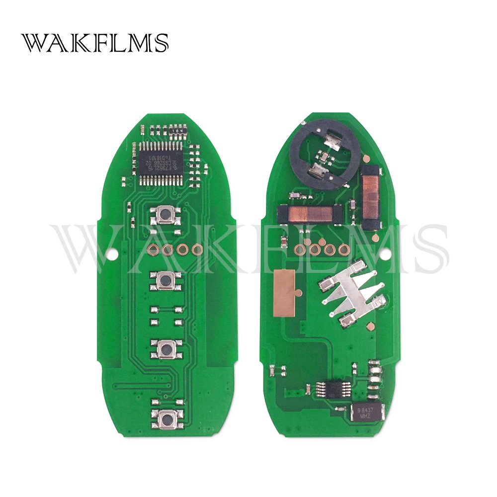 4 Button Smart Remote Car Key 315MHz Fob for Nissan Sentra Versa 2013-2016 PCF7952A Chip CWTWB1U815