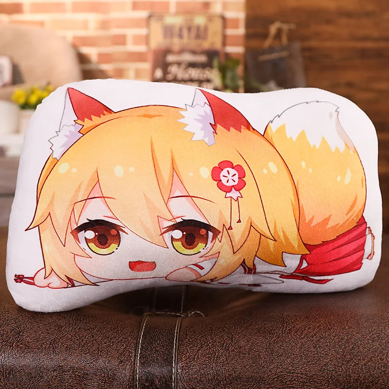 Аниме Sewayaki Kitsune без Сенько Сан полезно лиса сан Косплей Кукла Плюшевые сзади