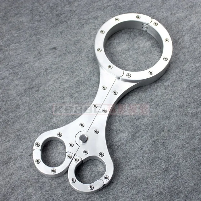 Aluminum flail handcuffs for sex neck collar bdsm bondage cuffs bdsm collar bondage restraints handcuffs sex toys erotic games Aluminum flail handcuffs for sex neck collar bdsm bondage cuffs bdsm collar bondage restraints handcuffs sex toys erotic games