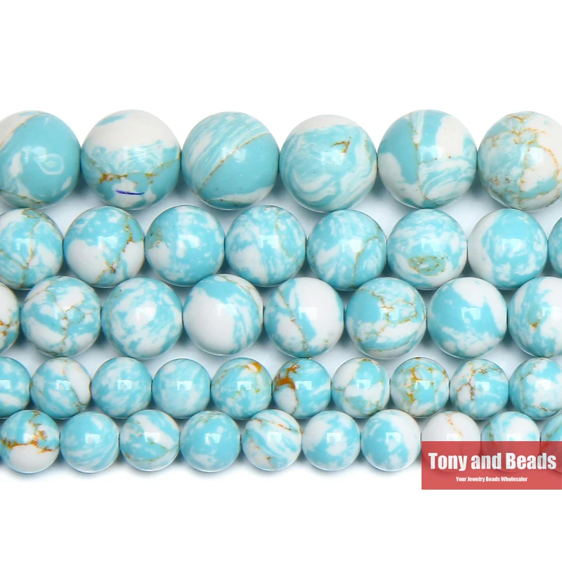 

Free Shipping Synthetic Stone Lt Amazonite Jaspers Round Beads 15" Strand 6 8 10 12MM Pick Size For Jewelry
