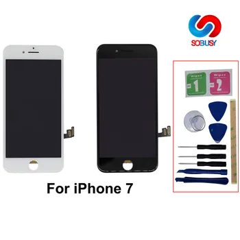

Sobusy For iPhone 7 LCD Screen No Dead Pixel LCD Display Touch Screen Digitizer For iphone7 Replacement Assembly Replace Parts