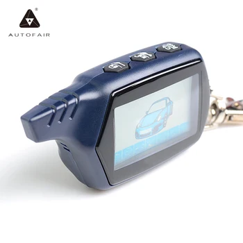 

FREE SHIPPING Wholesale 2 way car alarm B9 lcd body the good quality lcd remote controller starline B9