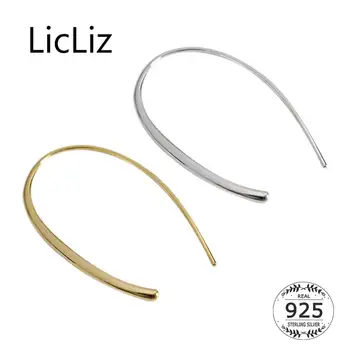 

LicLiz New Watedrop S925 Sterling Silver Drop Earrings for Women New Classic Gold Hook Jewelry Boucle D'oreille Femme LE0662