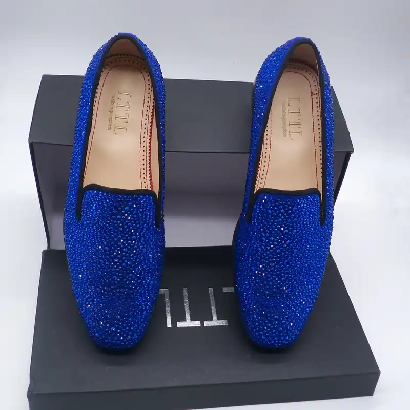 rhinestone mens dress shoes