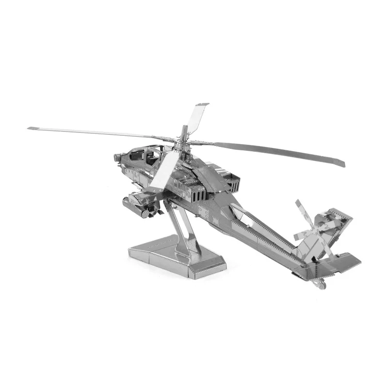 

Funny Airplane Silver 3D Puzzle Helicopter Fighter Apollo Space Shuttle Mars Rover Aviation Model Adult Kid Educational Toy