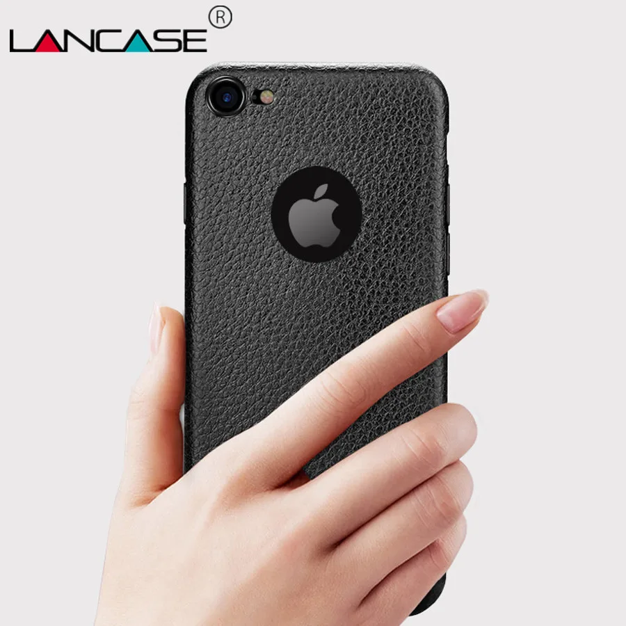 LANCASE For iPhone 8 Case Plus Cover Silicone Soft TPU Slim Phone Cases for iphone plus Hoesje Shockproof Coque Shell |