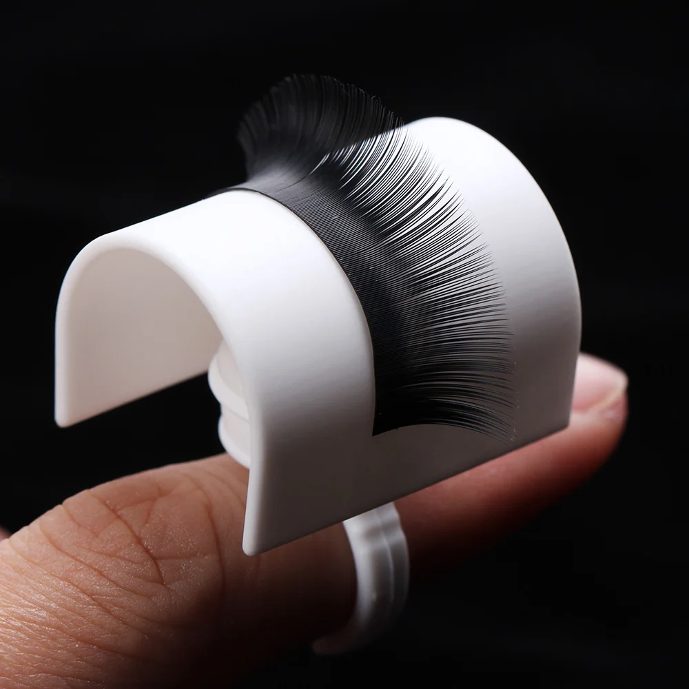New Eyelash Glue Ring Adhesive Fake Eyelash Extension Pallet Holder Set Makeup Kit Tool Mink