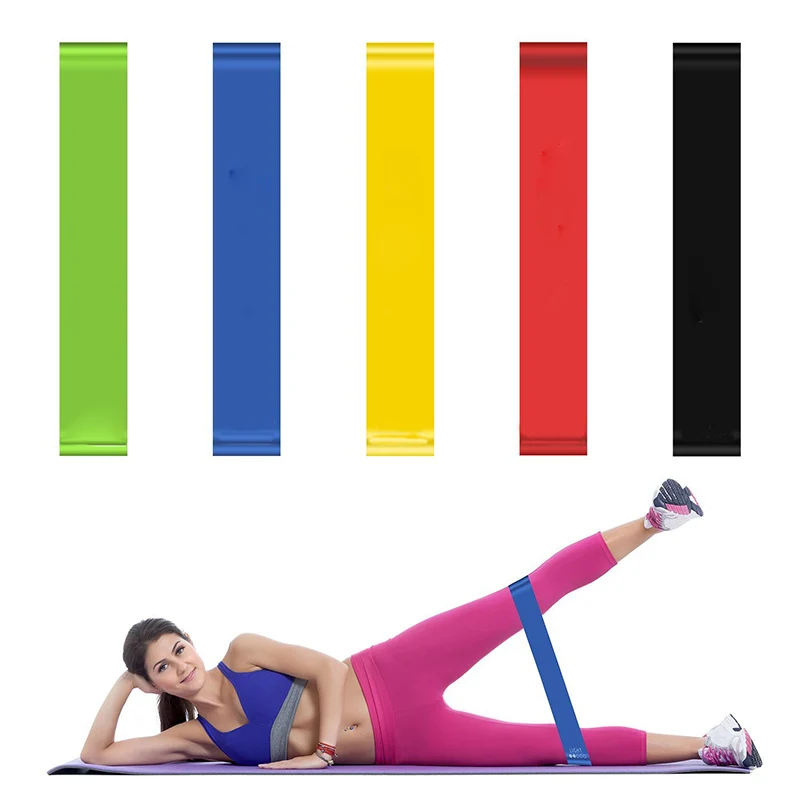 

Natural Latex Loop Strength Resistance Bands Fitness Band Unisex Yoga Sports Gym Power Training Expander Elasticas Pull Rope