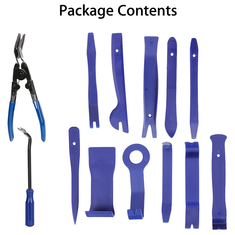 

13pcs/Set Car Auto Audio Disassembly Tool Blue Plane Removal Tool Universal