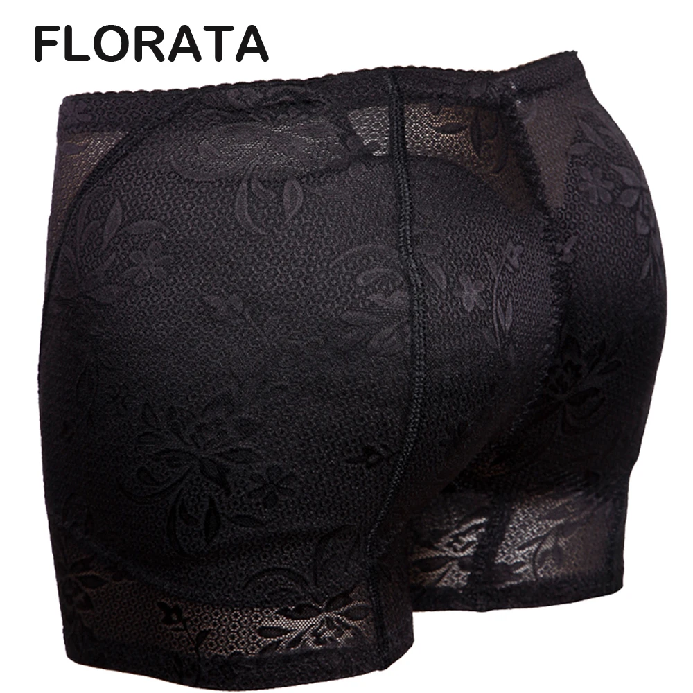 FLORATA Body Shaper Slim Panty bottom buttocks hip ass pad padded mat briefs underpants Hip Enhancer Butt Lifter