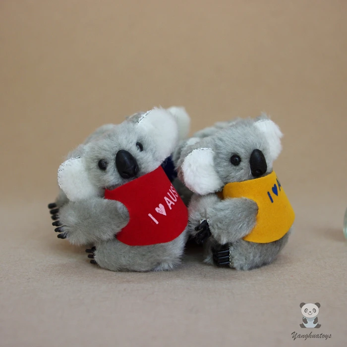

Plush Pendant Toys Koala Key chains Bag Stuffed Toy Small Gifts