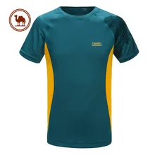 2016 Camel Outdoor T-shirts Camping Hiking Straight Breathable Fast Drying Men’s T-shirts P6S209725