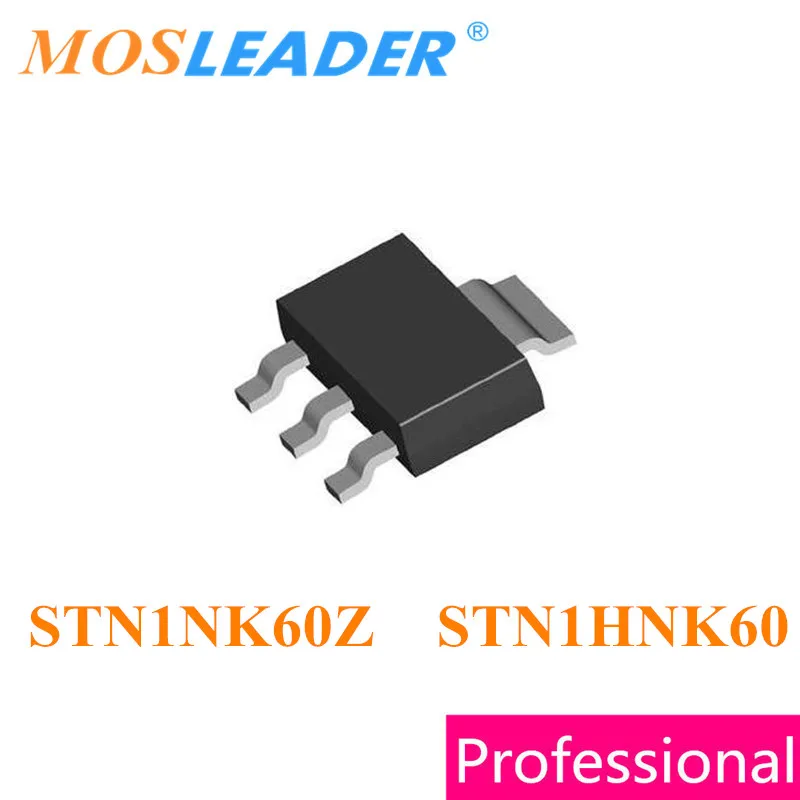 Mosleader STN1NK60Z STN1HNK60 SOT223 100 шт. 1000 STN1NK60 N-Channel сделано в Китае высокое качество |