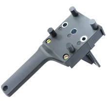 Горячая Abs пластиковая карманная ручная дрель с 6 8 10 мм сверло набор деревянных дюбелей карманное отверстие Деревообработка