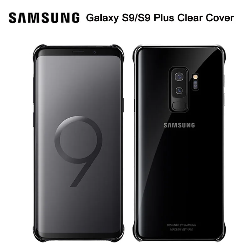 

Samsung Original Phone Case Soft Shell For Samsung GALAXY S9+ Plus G9650 S9 G9600 Stealth TPU Mobile Phone Cover 5 Colors