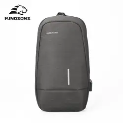 Kinsons рюкзак Для мужчин Для женщин Anti Theft Bagpack зарядка через usb Back Pack для подростка мальчика Crossbody Груди Путешествия Спорт Бизнес сумка