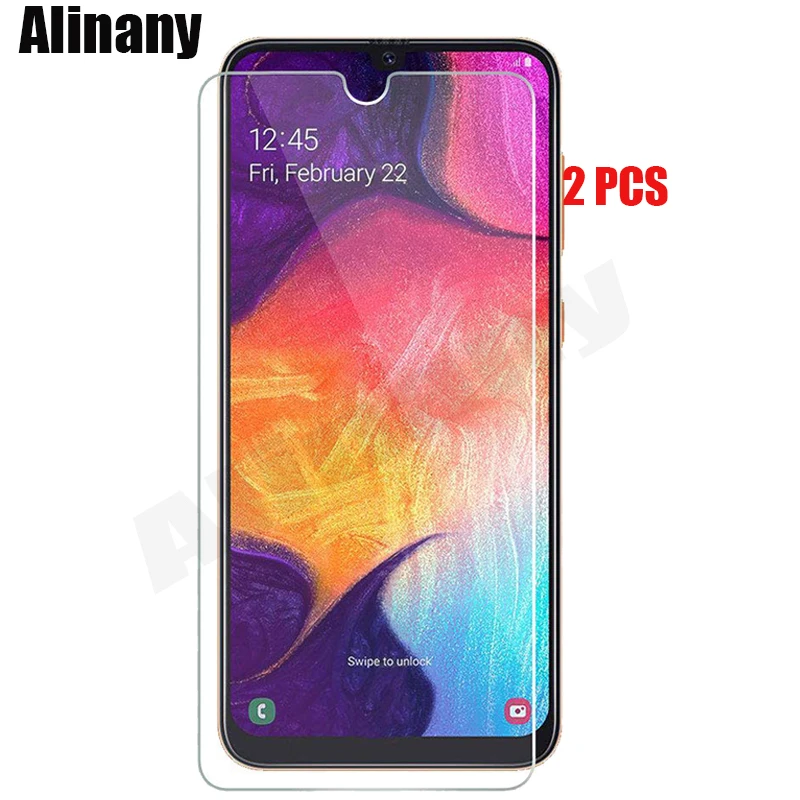 2 шт закаленное стекло для Samsung Galaxy A50 Защита экрана A 50 A505 A505F SM ya50 стеклянная