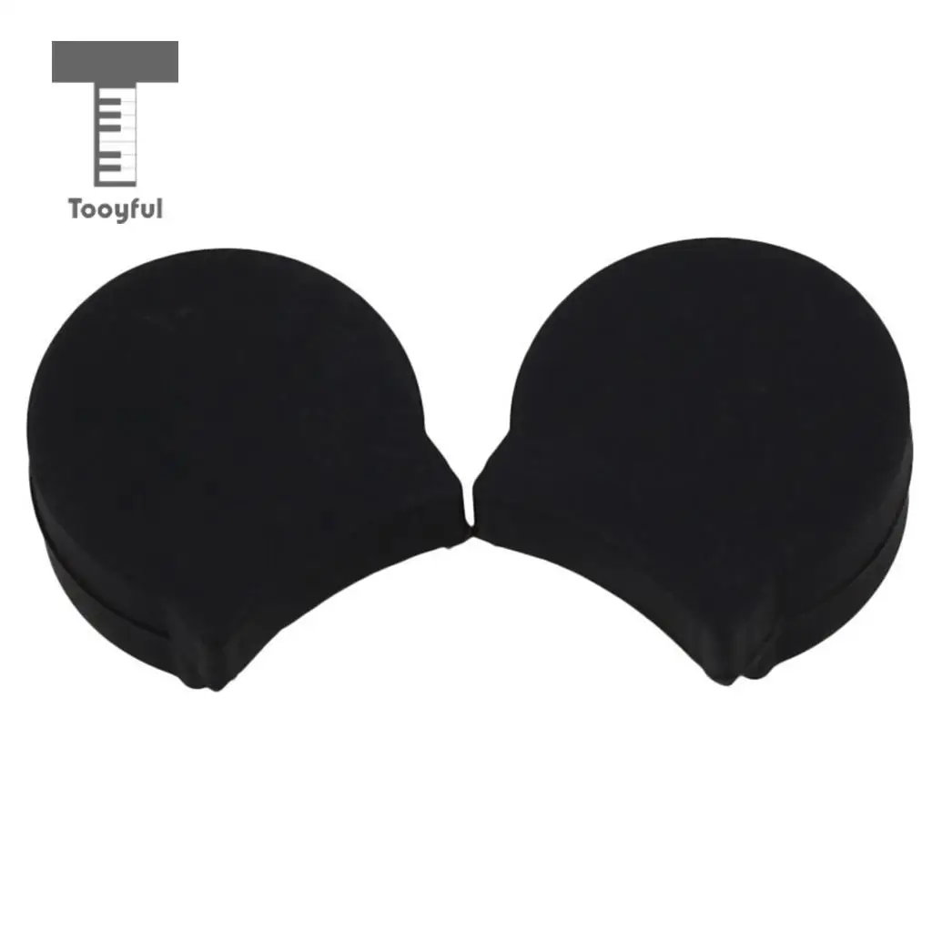 5pcs Thickness 10mm Black Rubber Clarinet Oboe Thumb Rest Cushion Pad Protector Comfortable Woodwind Instrument Parts
