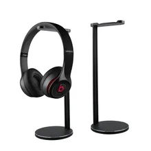 Aluminum Headphones Stand Rack, Modern Fashion Headset Holder Earphone Bracket Hanger for All Sizes Gaming and Audio Headphones