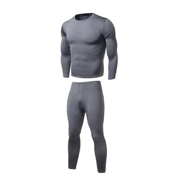 

Mens Boys Thermal Underwear Plain Color Long Johns Thermal Long Sleeve T-Shirt Top Vest 2 Pieces+ Slim Bottoms Long Trousers