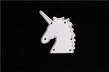 Unicorn Metal Cutting Dies Stencil DIY Scrapbooking Decorative Craft Photo Album Embossing Folder Paper Crad