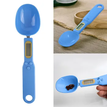 

500g/0.1g LCD Display Digital Kitchen Measuring Spoon Electronic Digital Spoon Scale Mini Kitchen Scales Baking Supplies
