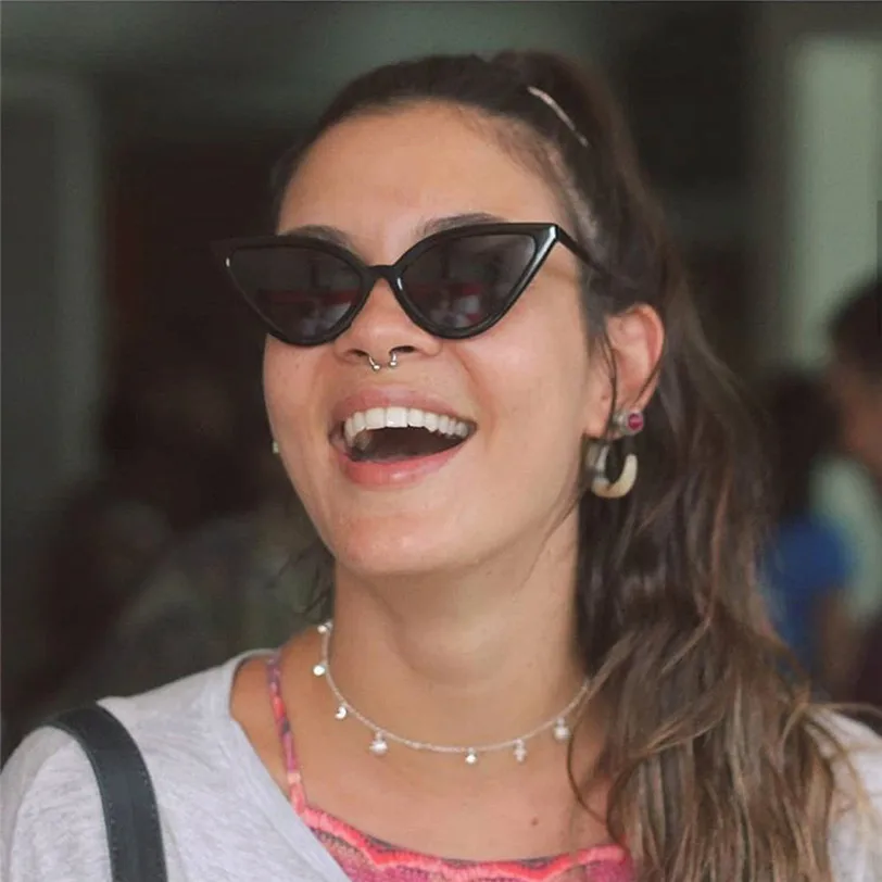 Fashion Sunglasses Women Cat Eye Vintage Sun Glasses for Women 2018 Spectacles Glasses Women Eyewear zonnebril dames noMY14 (16)