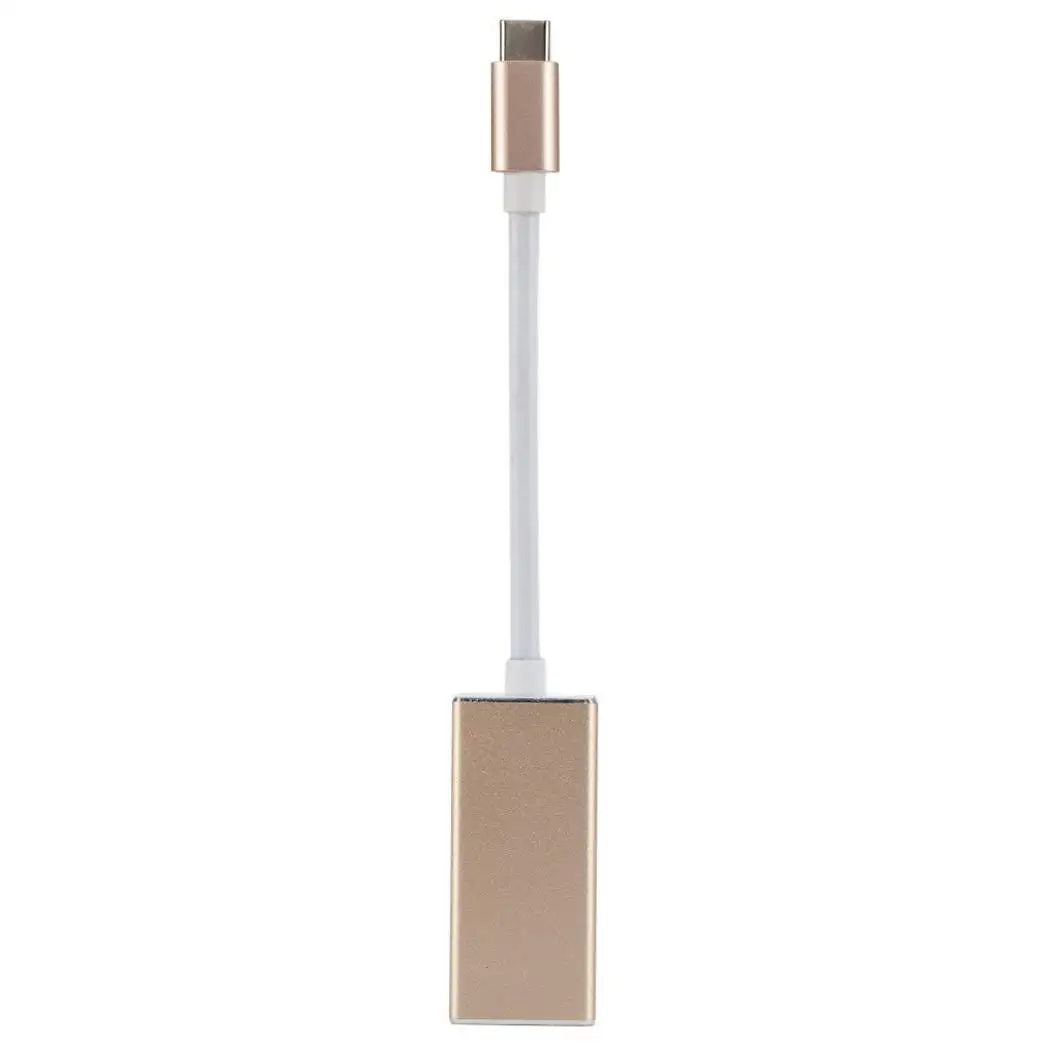 Usb-концентратор C для HDMI адаптер для Macbook Pro USB type-C адаптер - Цвет: gold