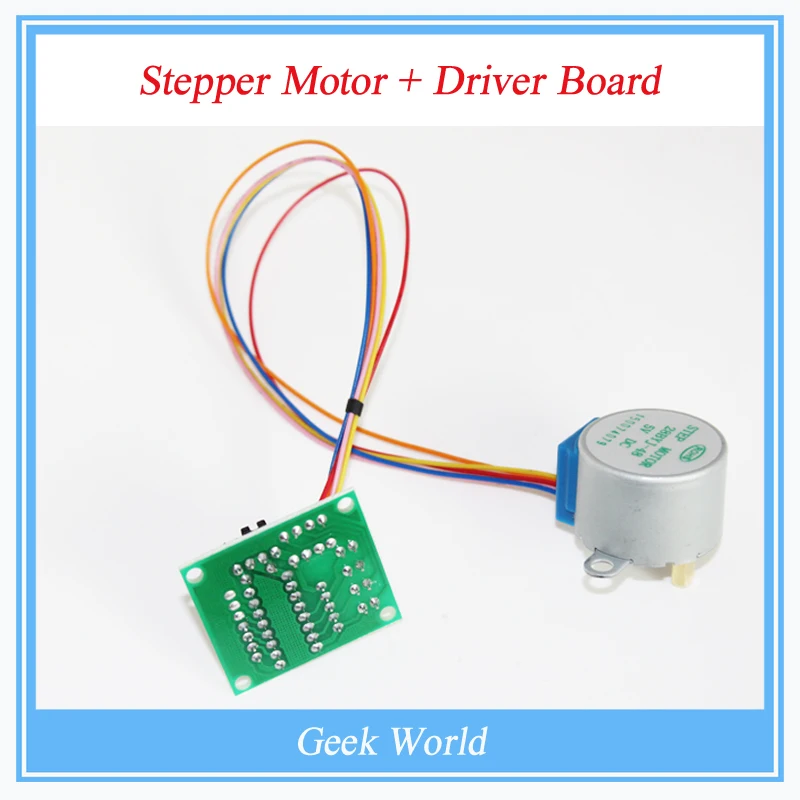 Raspberry pi kits 1LOT 5V 4 phase Stepper Motor+ Driver Board ULN2003 ...