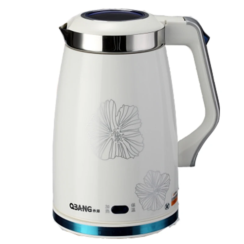 1.5L Double insulation electric kettle burn proof electric kettle