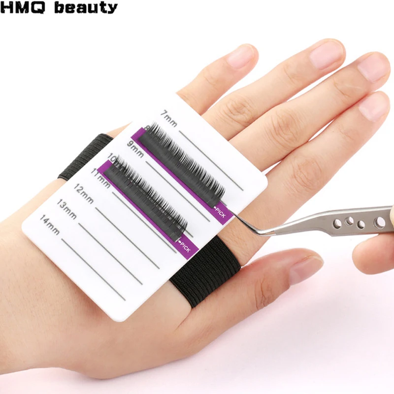 Acrylic Eyelashes Lashes Display Palette Extensions Pallet & Bandage