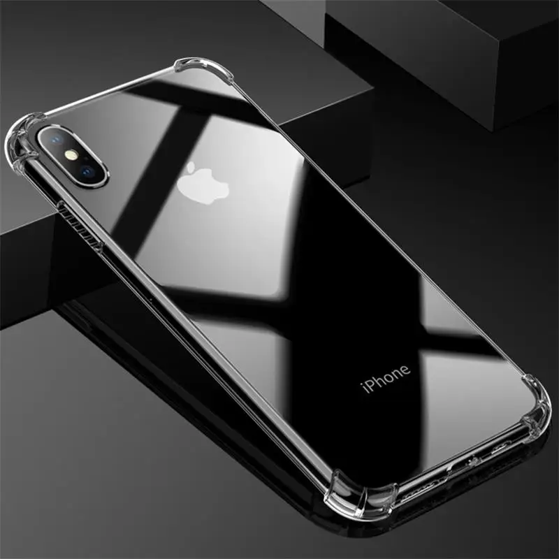 90 шт./лот для iPhone Xs Max чехол на заднюю панель мобильного телефона с четырьмя углами
