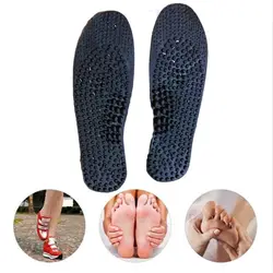 1 пара Новый оздоровительный массаж ног отрицательные ионные терапевтические стельки обуви/обувные стельки для мужчин и женщин