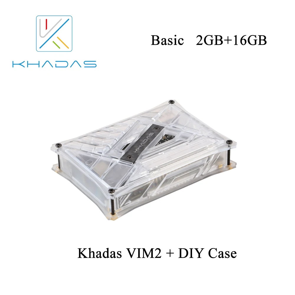 

Khadas VIM2 Basic SBC Board with Amlogic C912 DDR4 2GB+16GB WIFI AP6255
