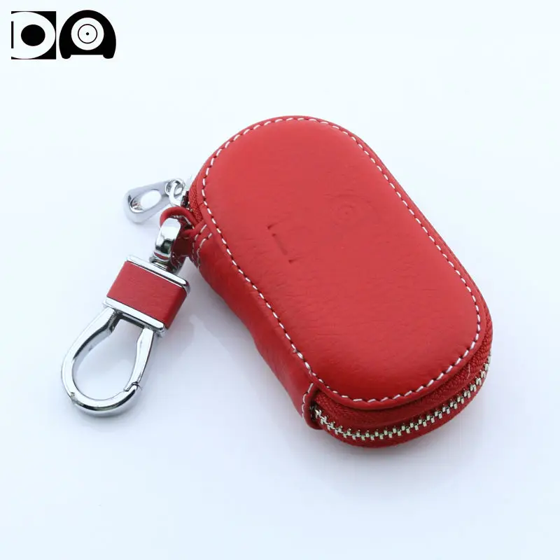 

Car key wallet case bag holder accessories for Fiat 500 Punto Bravo Idea Freemont Palio Tipo Toro Aegea Panda Doblo Strada Uno