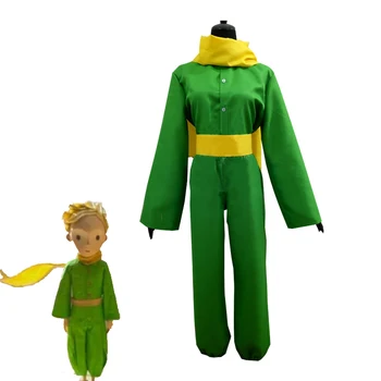 

Cartoon Movie Le Small Prince The Little Prince Cosplay Costume Halloween Carnival Uniform For Adults And Children Free Delivery