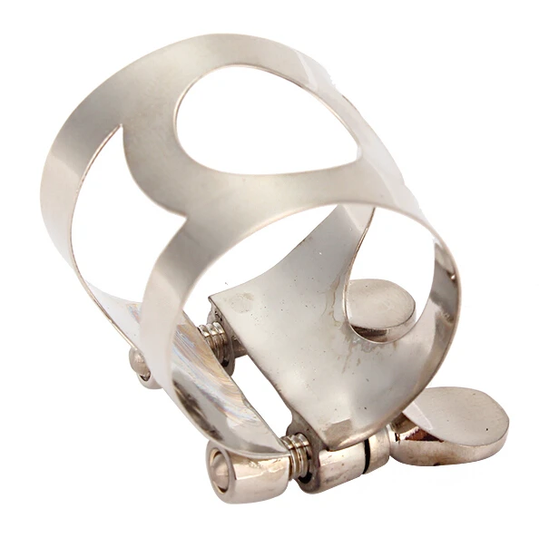 Nickel Plated Clarinet Double Screws Adjust Mouthpiece Ligature