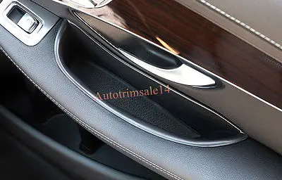 

4 Interior Door Handle Armrest Storage Box for Mercedes-Benz GLC 2015-2016 X205